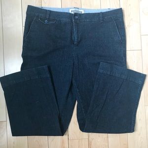 Dockers Wide-leg Dark Wash Denim